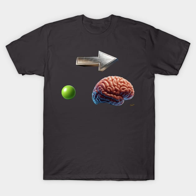 Pea Brain T-Shirt by Darn Doggie Club by focusln